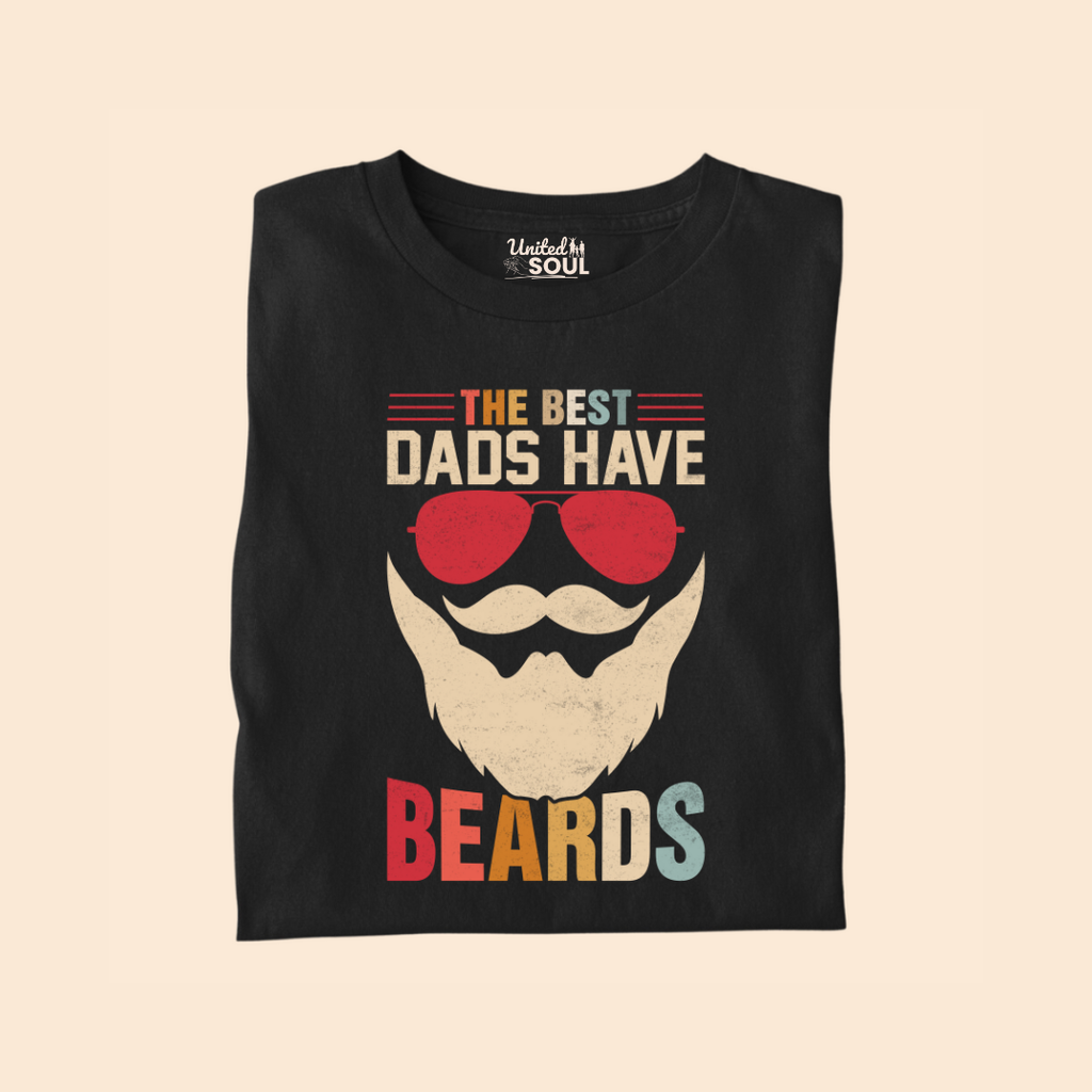 The Best Dads Have Beards Premium T-shirt