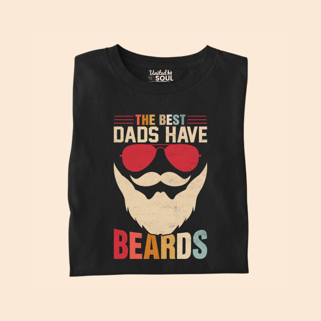 The Best Dads Have Beards Premium T-shirt