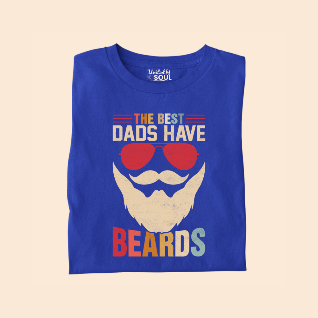 The Best Dads Have Beards Premium T-shirt