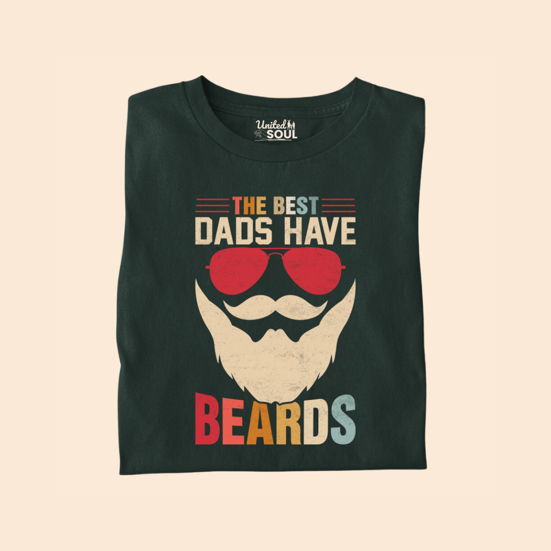 The Best Dads Have Beards Premium T-shirt