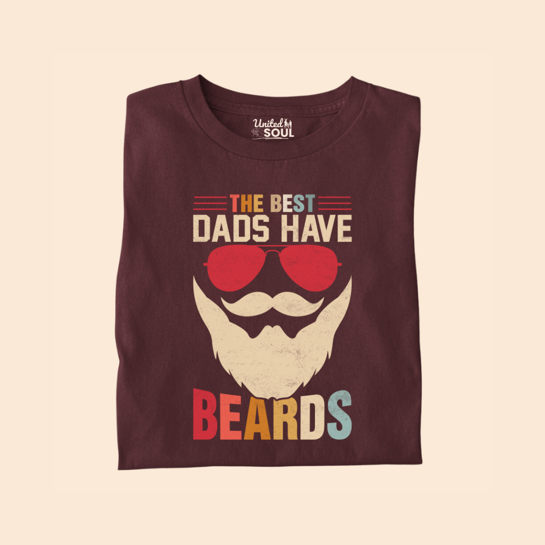 The Best Dads Have Beards Premium T-shirt
